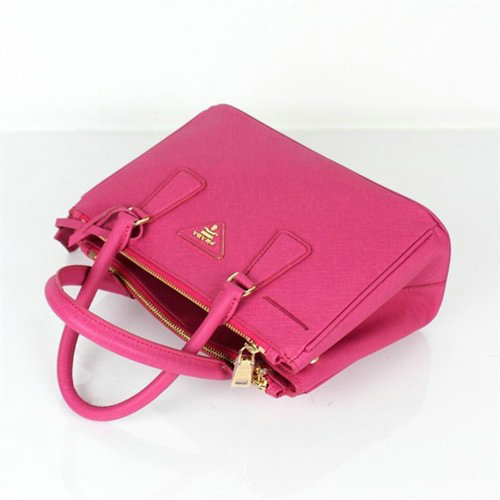 2014 Prada saffiano calfskin BN2316 light rosered